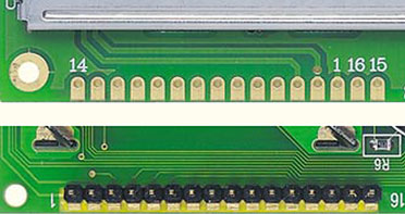 Bild 3: Anschlussvarianten verschiedener LCD-Module