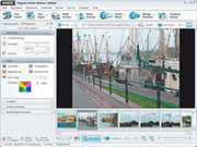 Bild 15: Schnell zugänglich – die integrierte Bildbearbeitung im Digital Foto Maker 2006. Für weitere Retuschen befindet sich „Foto Clinic“ im Lieferumfang. Bild 15: Schnell zugänglich – die integrierte Bildbearbeitung im Digital Foto Maker 2006. Für weitere Retuschen befindet sich „Foto Clinic“ im Lieferumfang.