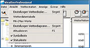 Bild 10: Menü „Ansicht“ in der Menüzeile Bild 10: Menü „Ansicht“ in der Menüzeile