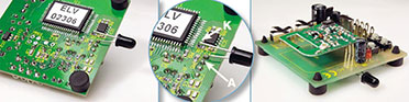 Bild 12: Beim FS20 S4M kann die Fotodiode je nach geplanter Anwendung recht flexibel ausgerichtet werden, hier „sieht“ sie zur Seite heraus. Bild 12: Beim FS20 S4M kann die Fotodiode je nach geplanter Anwendung recht flexibel ausgerichtet werden, hier „sieht“ sie zur Seite heraus.