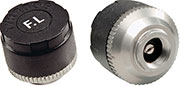Bild 5: Der komplette Sensor inklusive Batterie und Funksender steckt in einer nur ca. 10 g leichten Ventilkappe. Bild 5: Der komplette Sensor inklusive Batterie und Funksender steckt in einer nur ca. 10 g leichten Ventilkappe.