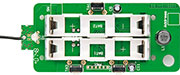 Bild 16: So wird die Batteriehalterung bestückt Bild 16: So wird die Batteriehalterung bestückt