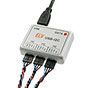 USB-I2C-Interface, Komplettbausatz inkl. Gehäuse, bearbeitet und bedruckt, USB-Kabel, 3 Anschlusskabel
