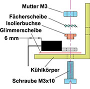 Bild 7: So erfolgt die Montage der Gleichrichterdioden