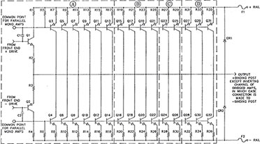 Bild 2: Die Threshold- Ausgangsstufe