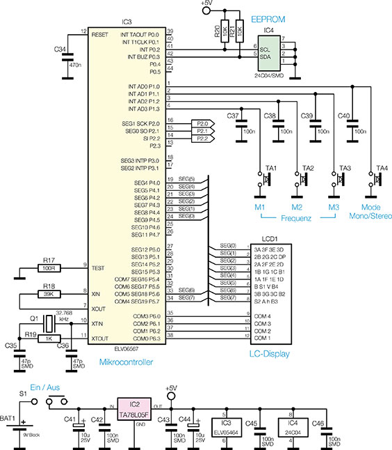 Bild 3: Schaltbild des Testgenerators