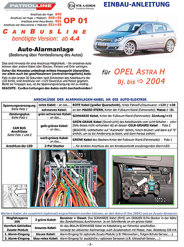 Bild 8: Die ausführliche und bebilderte Einbauanleitung macht das Finden der Anschlüsse im Auto leicht.