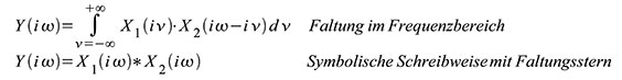 Gleichung 53 – Faltung im Zeitbereich und symbolische Schreibweise mit Faltungsstern