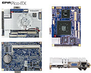 Bild 20: Kleines Board ganz groß – das VIA EPIA-PX 10000G ist das weltweit erste x86-Board im Format Pico-ITX.